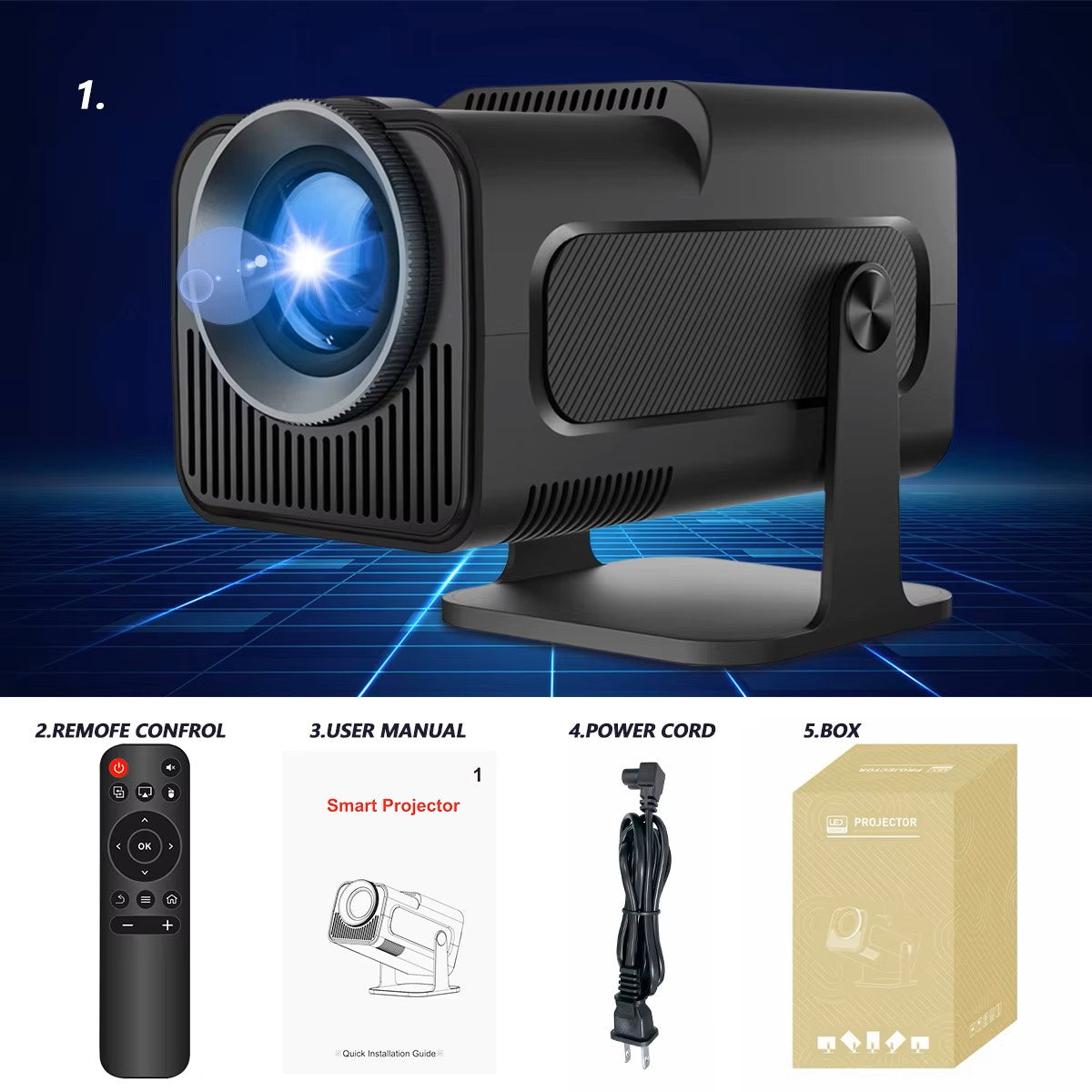 Full HD Projector w/ Android 11